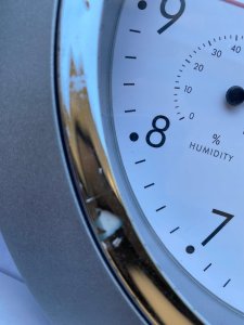 Mebus Mebus 19454 Radio controlled Wall Clock w. Thermo/Hygrometer 3