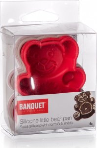 Orion SILIKONOWE FOREMKI DO PIECZENIA 6 szt. NIEDŻWIADKI BANQUET 2