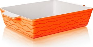 Hit MISA NACZYNIE CERAMICZNE DO ZAPIEKANIA 33x21 cm ORANGE BANQUET 3