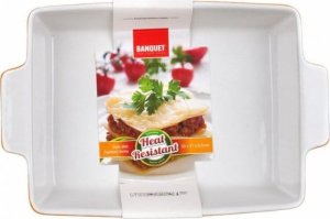 Hit MISA NACZYNIE CERAMICZNE DO ZAPIEKANIA 33x21 cm ORANGE BANQUET 6