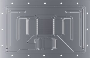 Alphacool Eisblock Aurora GPX-N RTX 4080 z płytką montażową Suprim akryl 5