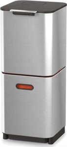 Kosz na śmieci Wesco Joseph Joseph Waste Bin Totem 40 L Stainless Steel 1