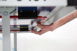 Stół do tenisa stołowego Cornilleau Stół do tenisa Club Indoor Garlando niebieski 4