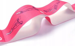 Guma, taśma do Yogi Joga / Różowa 6