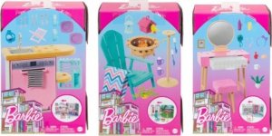 Mattel BRB MEBELKI I DEKORACJE MIX HJV32 WB3 1