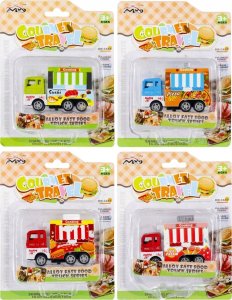 Mega Creative AUTO FOODTRUCK MET P/B 14X18X5 MIX4 MC 168/336 2