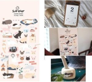 Susy Card Naklejki ozdobne Kotki 2