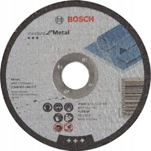 Bosch BOSCH TARCZA MET.125mm x 2,5mm x 22mm STANDARD FOR METAL 1