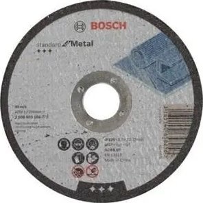 Bosch BOSCH TARCZA MET.125mm x 1,0mm x 22mm STANDARD FOR METAL 2