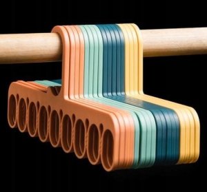 Verk Wieszak na bieliznę, skarpetki/ Wielofunkcyjny organizer na ubrania  pomarańczowy 2