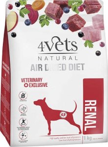 4Vets Natural Renal z wołowiną 1kg 1