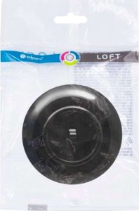 Electromalt Electromalt EX.one Włącznik krzyżowy z ramką czerń 3