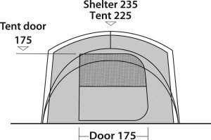 Namiot turystyczny Easy Camp Easy Camp Dome Tent Camp Shelter (grey, model 2023) 6