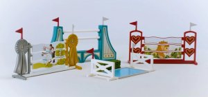 Figurka Schleich Schleich Horse Club obstacles accessory, play figure 4