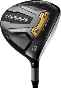 CALLAWAY morele Kij golfowy fairway wood Callaway Rogue ST MAX D FW5, szaft grafitowy Project X Cypher Black 50, Regular 1