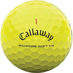 CALLAWAY Piłki golfowe CHROME SOFT X Triple Track 3