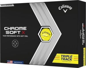 CALLAWAY morele Piłki golfowe CALLAWAY CHROME SOFT X Triple Track 1