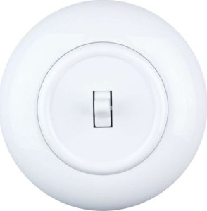 Electromalt Electromalt EX.one Włącznik pojedynczy ramka biały 2