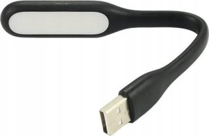 Lampka USB Vega LAMPKA USB DIODOWA CZARNA LED LAPTOP> 5