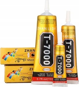 Vega KLEJ SYNTETYCZNY T-7000 WYŚWIETLACZ LCD RAMKA DOTYK 15ml MONTAŻOWY ZHANLIDA T7000> 3
