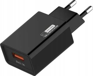 Ładowarka ŁADOWARKA SIECIOWA 2A + KABEL MICRO USB CZARNY SOMOSTEL 2100mA SMS-A31> 3