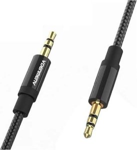 Kabel Qed Jack 3.5mm - Jack 3.5mm 2m czarny (32182) 3