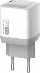 Ładowarka Vega ŁADOWARKA SIECIOWA  20W + KABEL PD IPHONE BIAŁA SOMOSTEL POWER DELIVERY SMS-Q22 PD> 2