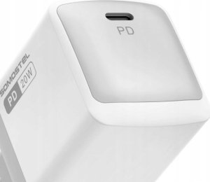 Ładowarka Vega ŁADOWARKA SIECIOWA  20W + KABEL PD IPHONE BIAŁA SOMOSTEL POWER DELIVERY SMS-Q22 PD> 4