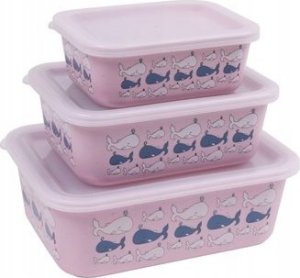 Stoneline Stoneline | Awave Set of storage box | 21940 | Storage box | 3 pc(s) | Dishwasher proof | Rose 1