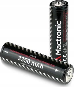 MacTronic 3350mAh 3,7V 12,39Wh 18650 akumulator z PCB 4
