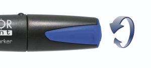 Pica-Marker Pica VISOR permanent Marker blue / SB 2