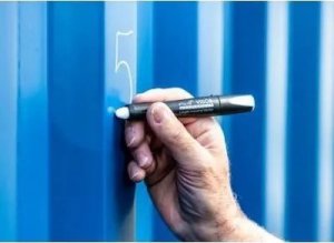 Pica-Marker Pica VISOR permanent Marker yellow / SB 4