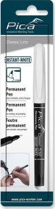 Pica-Marker Pica Permanent Marker INSTANT white, Bullet Tip, 1-2mm Retail 2