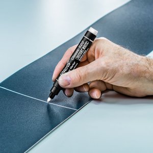 Pica-Marker Pica Permanent Marker INSTANT white, Bullet Tip, 1-4mm Retail 2