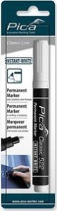 Pica-Marker Pica Permanent Marker INSTANT white, Bullet Tip, 1-4mm Retail 3