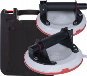 Rubi RUBI PRZYSSAWKA POJEDYŃCZA Z POMPKĄ 200mm SZARA GUMA 2