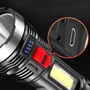 Latarka Vega LATARKA RĘCZNA LTC LED 3 TRYBY AKUMULATOR LXLL99> 6