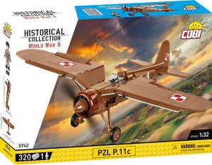 Cobi Historical Collection Samolot PZL P.11c (GXP-862720) 1