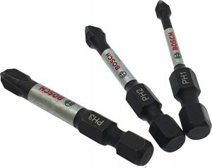 Bosch ZESTAW BITOW IMPACT CONTROL 3 SZT. 50MM / PH1, PH2, PH3 / BOSCH 4