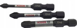 Bosch ZESTAW BITOW IMPACT CONTROL 3 SZT. 50MM / PH1, PH2, PH3 / BOSCH 6