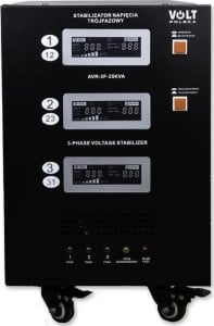 Volt Stabilizator napięcia trójfazowy Volt Polska AVR PRO 25000VA 3% SERVO 3-F 1