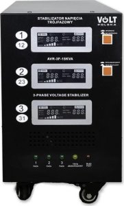 Volt Stabilizator napięcia trójfazowy Volt Polska AVR PRO 15000 3% SERVO 3-F 1