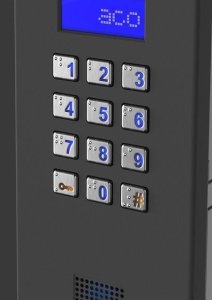 Laskomex Laskomex NP-2600 Panel informacyjny ze stali nierdzewnej, do domofonu CD-2600 w obudowie natynkowej. 2