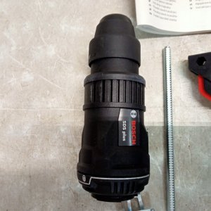 Wiertarko-wkrętarka Bosch Bosch FlexiClick hammer drill attachment GFA 12-H Professional, drill chuck (black, for cordless screwdriver GSR 12V-15 FC / -35 FC) 5