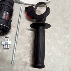 Wiertarko-wkrętarka Bosch Bosch FlexiClick hammer drill attachment GFA 12-H Professional, drill chuck (black, for cordless screwdriver GSR 12V-15 FC / -35 FC) 7