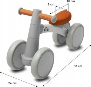 Milly Mally ROWEREK BIEGOWY OTTO BLUE 11