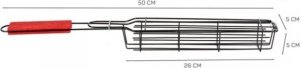 Vaggan Koszyk Do Grillowania Szaszłyków Warzyw 22