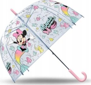 Kids Euroswan Parasolka przezroczysta automatyczna 48cm Myszka Minnie MN30025 Kids Euroswan 1