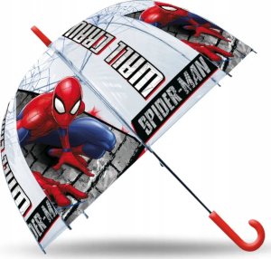 Kids Euroswan Parasolka przezroczysta automatyczna 48cm Spiderman SP50024 Kids Euroswan 1