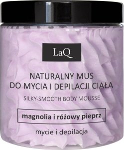 LaQ LaQ Kicia Magnolia mus do mycia i depilacji ciała Magnolia i Różowy Pieprz 250ml 1